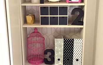 How to Make a Second Hand Bookshelf Into a Stylish Built-in #30dayflip