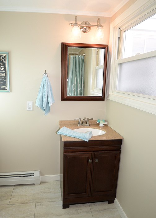 flip house bathroom before and after, bathroom ideas, home improvement