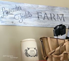 absolutely the cheapest and easiest vintage sign and tutorial, crafts, how to