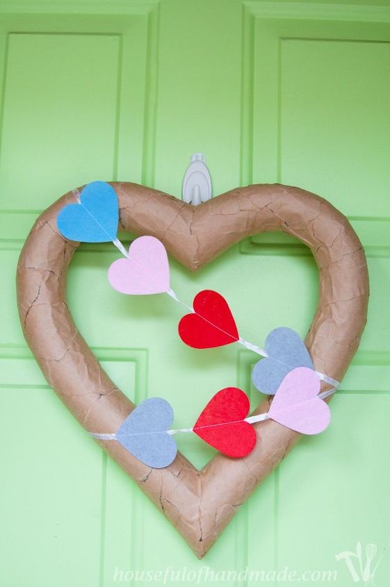 3 rustic valentine s day heart wreath, crafts, decoupage, seasonal holiday decor, valentines day ideas, wreaths