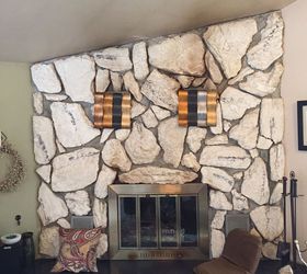 How to clean stone hot sale fireplace