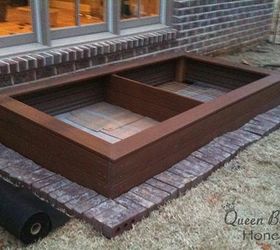 diy composite raised garden bed, container gardening, diy, gardening, how to, woodworking projects