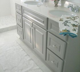 diy painting bathroom cabinets