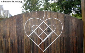 Fencing to Valentine's Fence Wreath