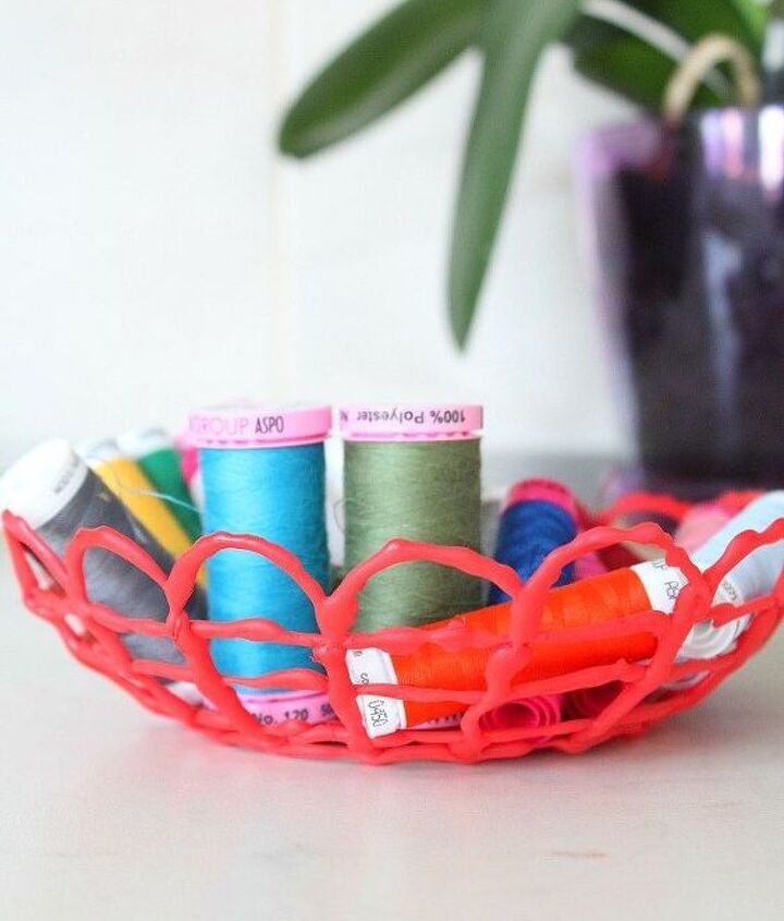 Diy Hot Glue Bowl Hometalk Diy Hot Glue Bowl Crafts Repurposing Upcycling