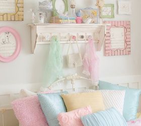 from dark and dingy to fit for a princess, bedroom ideas, home decor, painting