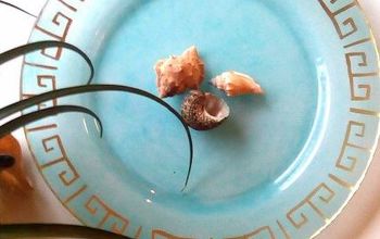 Sea Glass Plates- Food and Dishwasher Safe!