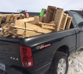 a full truck of someone else s debris became something awesome, painted furniture, repurposing upcycling, woodworking projects