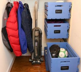 s 11 easy ways to expand tight spaces using crates, storage ideas, Store vertically with drawer slides