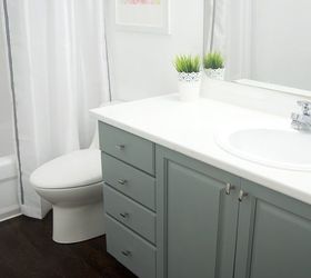 how to paint bathroom cabinets, bathroom ideas, how to, painting