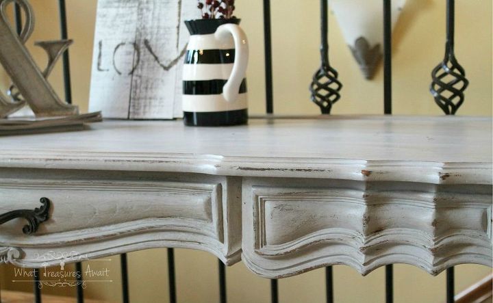 thrift store treasure chalky paint coffee table, chalk paint, painted furniture