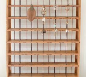 jewelry and makeup organization from an old dye rack, organizing, repurposing upcycling, storage ideas