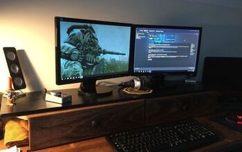 Soporte de monitor de ordenador para mi escritorio