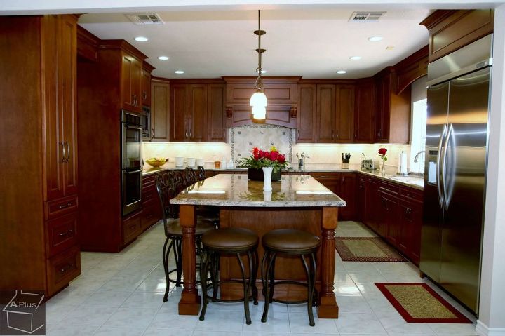 yorba linda kitchen remodel wtih custom cabinets, home improvement, kitchen cabinets, kitchen design