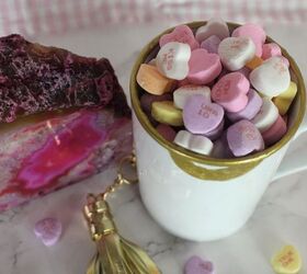 diy gold lips coffee mug for valentine s, crafts, seasonal holiday decor, valentines day ideas
