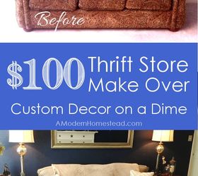 100 couch makeover custom decor on a dime, diy, painted furniture, reupholster