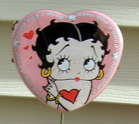 Centro de mesa de San Valentín Betty Boop