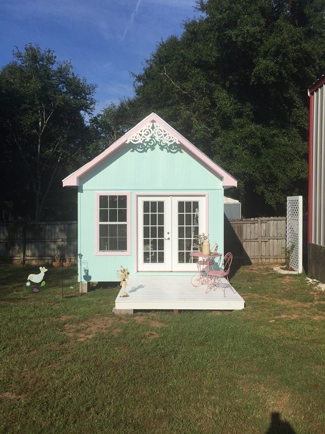 my little she shed, diy, home decor