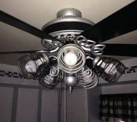 don t replace your ceiling fan repainted it, diy, painting, wall decor