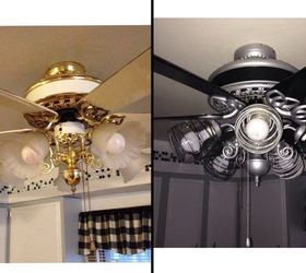 don t replace your ceiling fan repainted it, diy, painting, wall decor