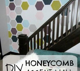 DIY Honeycomb Accent Wall (Pared de Acento de Panal)