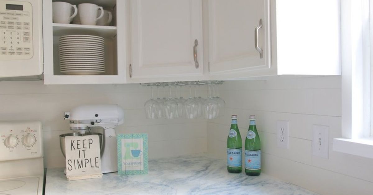 Faux Marble Painted Countertops Hometalk