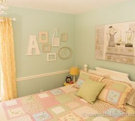 updating my daugter s room, bedroom ideas, painted furniture, wall decor