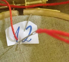 diy valentine s embroidery hoop clock, how to, repurposing upcycling, seasonal holiday decor, valentines day ideas