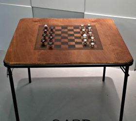  Transforme sua velha mesa de cartas em um tesouro de mesa de jogo