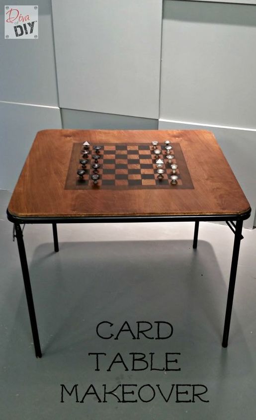 convierte tu vieja mesa de cartas en un tesoro de mesa de juego