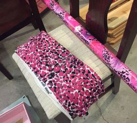 how to repurpose old desk and chair for a special girl, chalk paint, decoupage, painted furniture