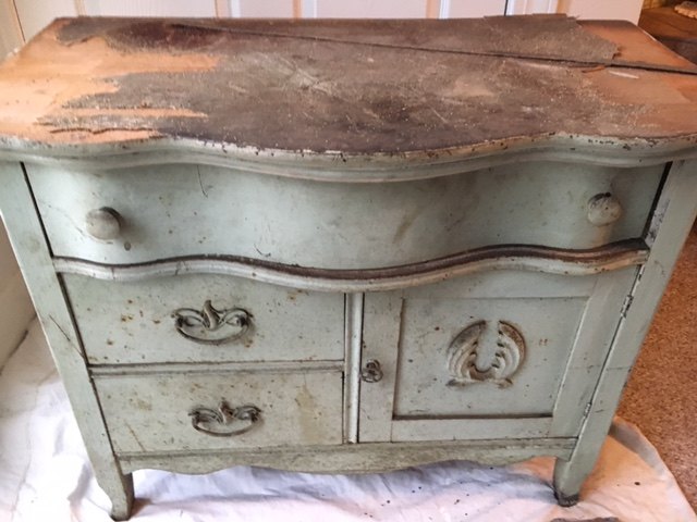 q help old dresser needs major makeover, cleaning tips, furniture cleaning, painted furniture, painting wood furniture