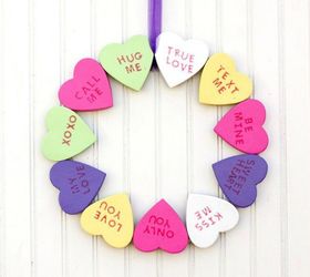 s 21 romantic heart decorations you might want to leave up all year, valentines day ideas, wall decor, Turn paper mache heart boxes into a hanging