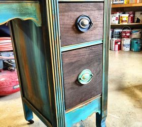 antique vanity refinishing a 35 garage sale find, chalk paint, painted furniture
