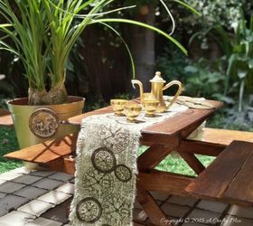12 impresionantes ideas para los jardineros que estn impacientes por la primavera, Haz algunos muebles para un nuevo jard n de hadas