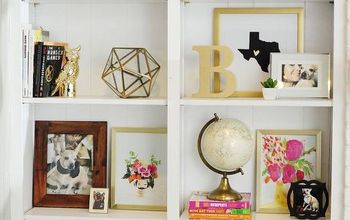 How $10 and 1 Hour Can Transform Your Boring White Bookcase