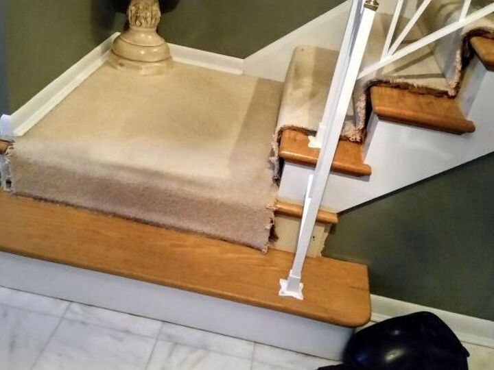 q what would you do, cosmetic changes, home improvement, stairs, reupholster