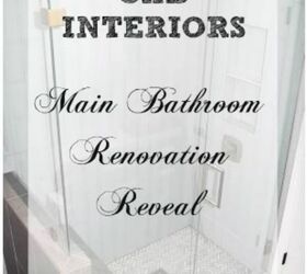 main bathroom renovation part 2 reveal, bathroom ideas, diy, home improvement