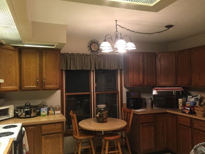 Refinishing Kitchen Cabinets With General Paints Milk Paint Hometalk This Is What I Ve Curly Got To Work With