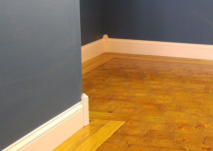 dress up corners with handmade plinth blocks