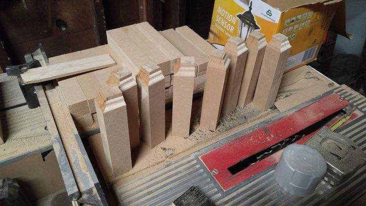 dress up corners with handmade plinth blocks