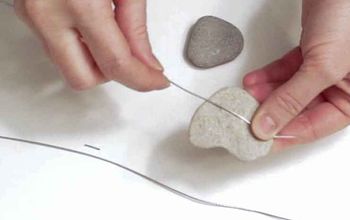  Decoração Náutica DIY: Heart Rock e Sea Glass Mobile