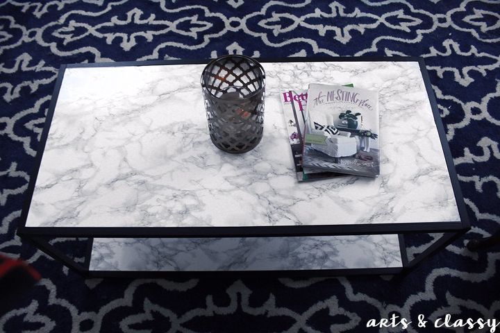 Diy Faux Marble Coffee Table Makeover Tutorial Hometalk Diy Faux Marble Coffee Table Makeover Tutorial Painted Furniture