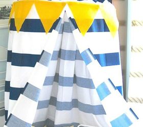 s the 12 brilliant hacks every mom should know, home decor, repurposing upcycling, Make instant fun with a shower curtain canopy