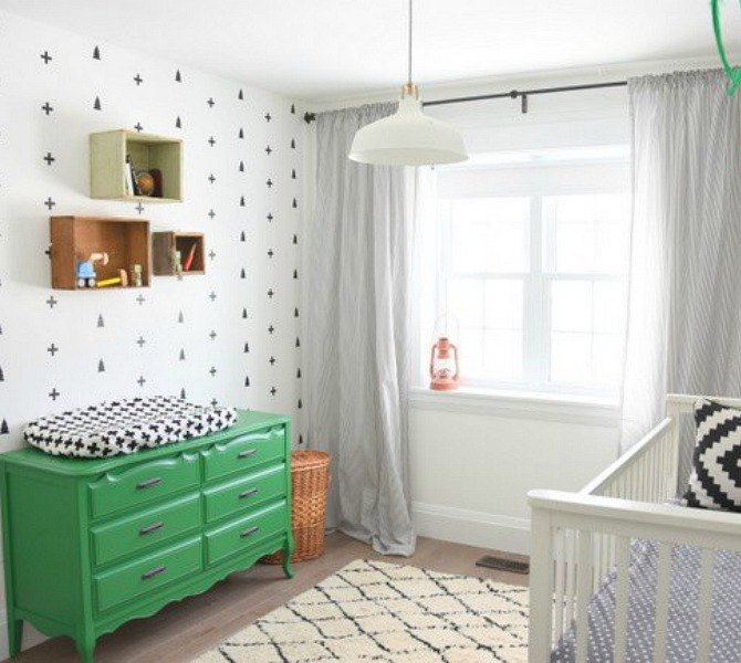 s the 12 brilliant hacks every mom should know, home decor, repurposing upcycling, Quickly perk up a kids bedroom with decals