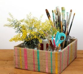s the 12 brilliant hacks every mom should know, home decor, repurposing upcycling, Turn cardboard boxes into free storage