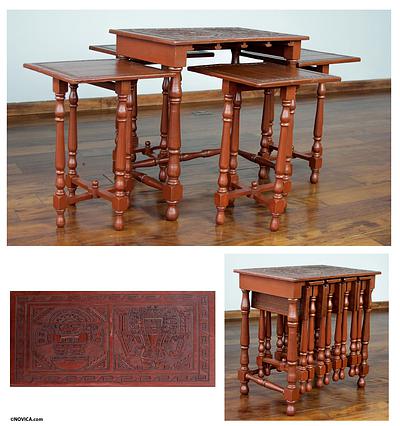 q how to make or where to find something like these folding tables, woodworking projects