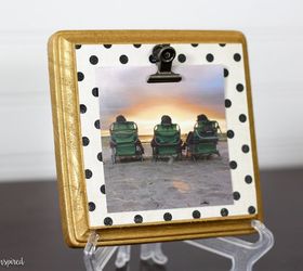 easy diy wood plaque picture frames, crafts, decoupage, how to