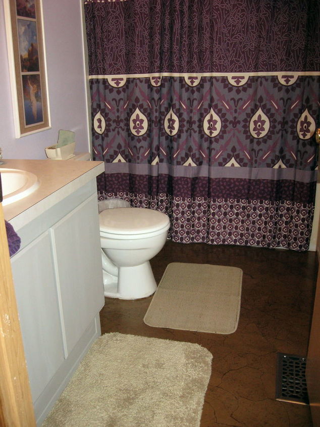 when i say low dough i mean low dough help for a 1990 s modular, bathroom ideas, chalk paint, flooring, painted furniture