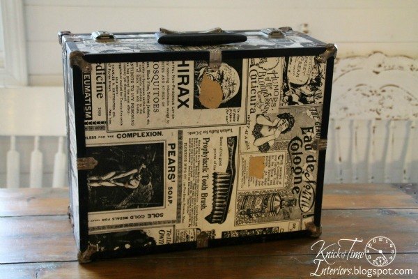 repurposed trunk into wall cabinet, kitchen cabinets, repurposing upcycling
